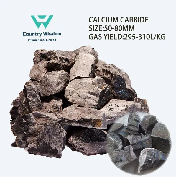 Best Price Industry Grade 50-80mm Calcium Carbide Stone