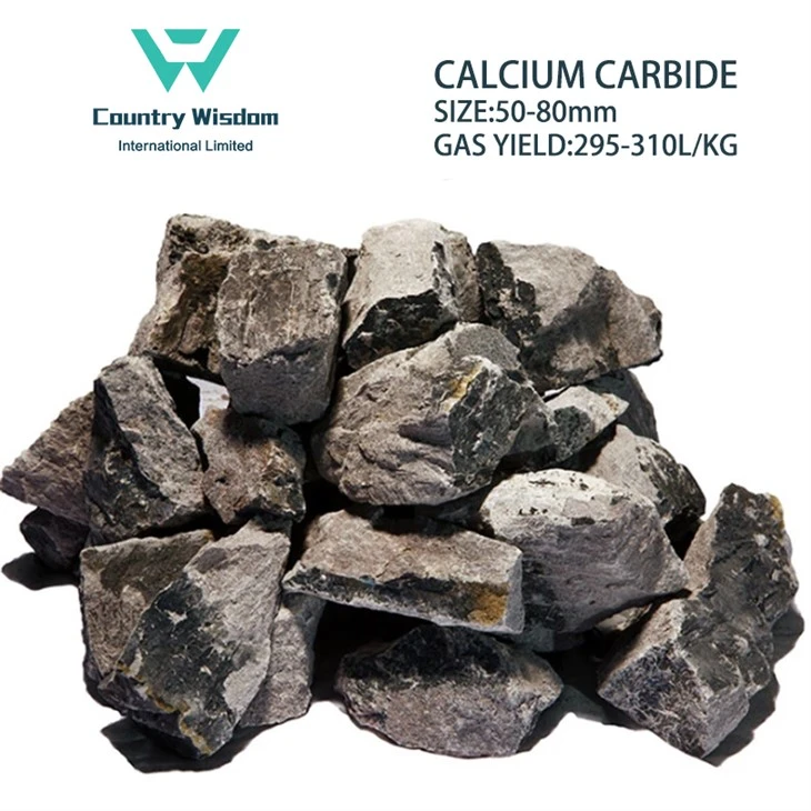 Best Price Industry Grade 50-80mm Calcium Carbide Stone