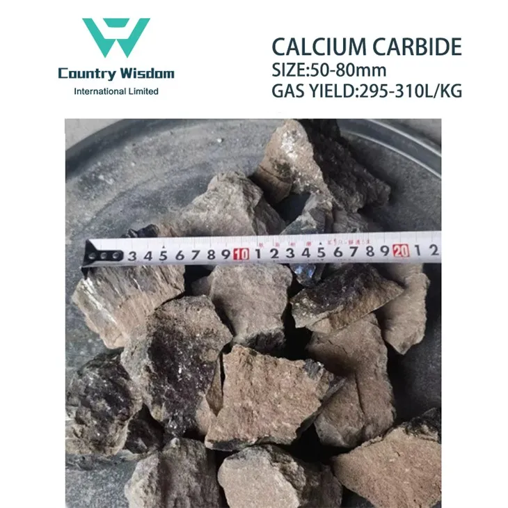 Calcium Carbide 50-80mm 295L/Kg For Welding Gas
