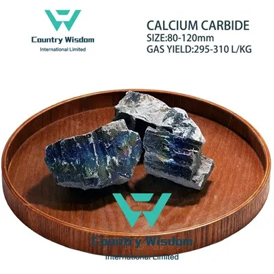 Wyprodukuj 80-120mm szarego węglika wapnia w bębnie